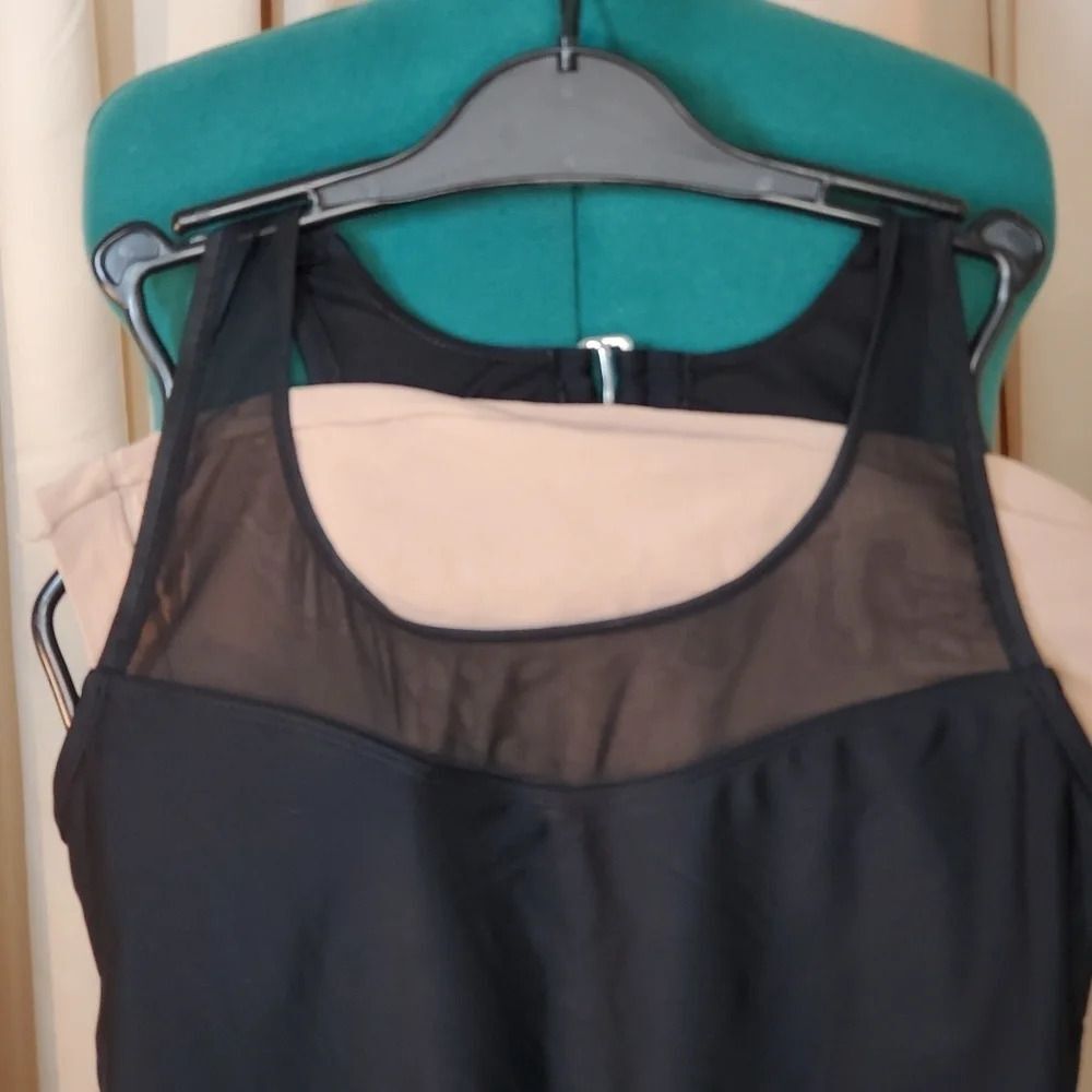 0064. NWOTs Catalina ~ Modest Plus Size Slimming ~ Mirage Neckline ~ XL~ SEXY!!